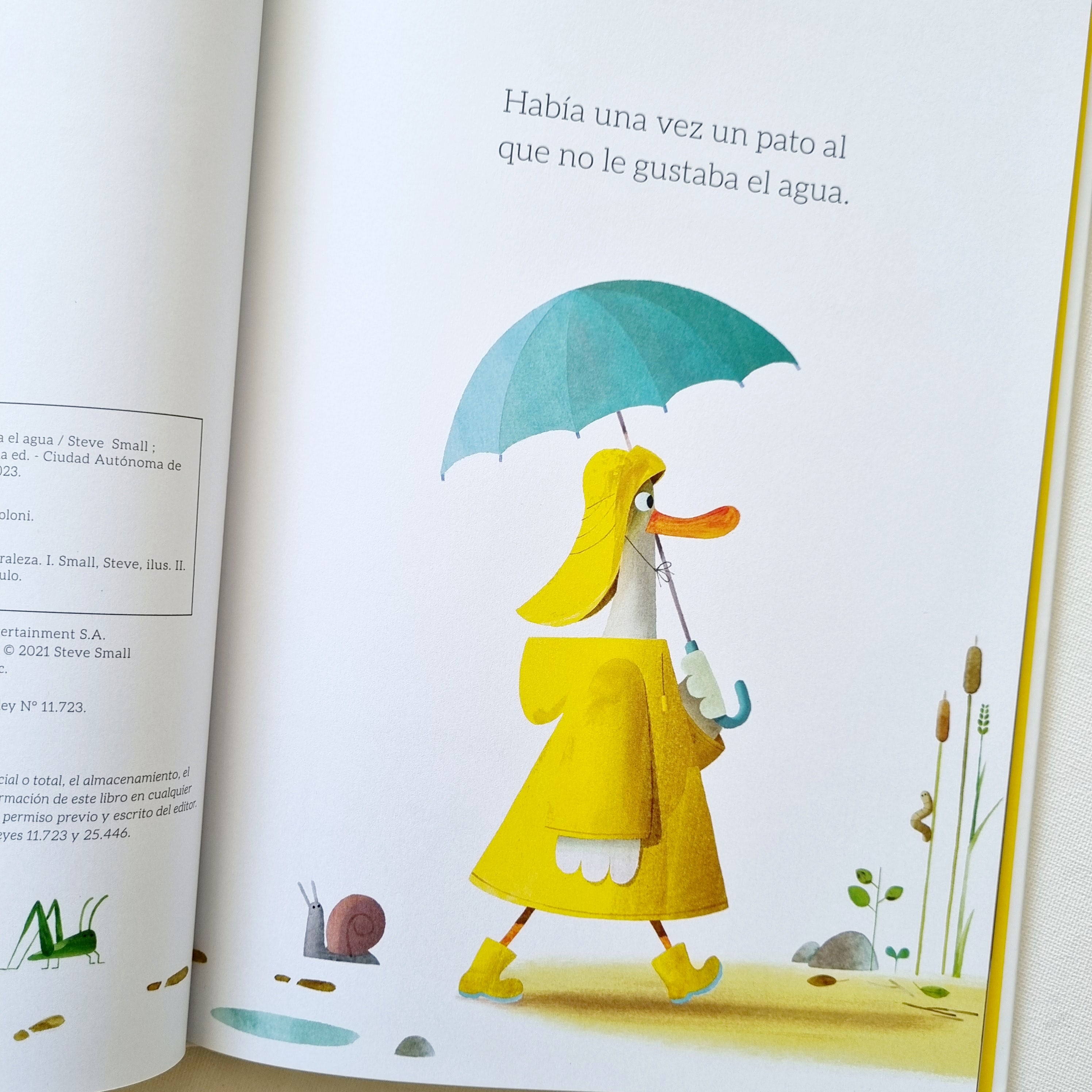 El pato al que no le gustaba el agua El pato al que no le gustaba el agua